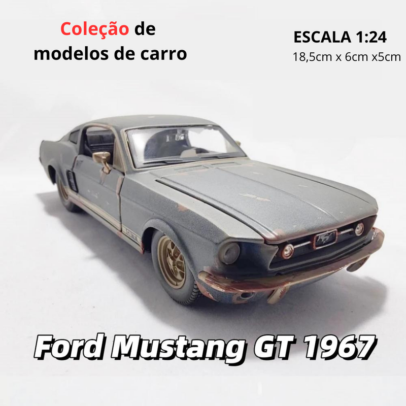 Miniatura Ford Mustang GT 1967, Escala 1:24