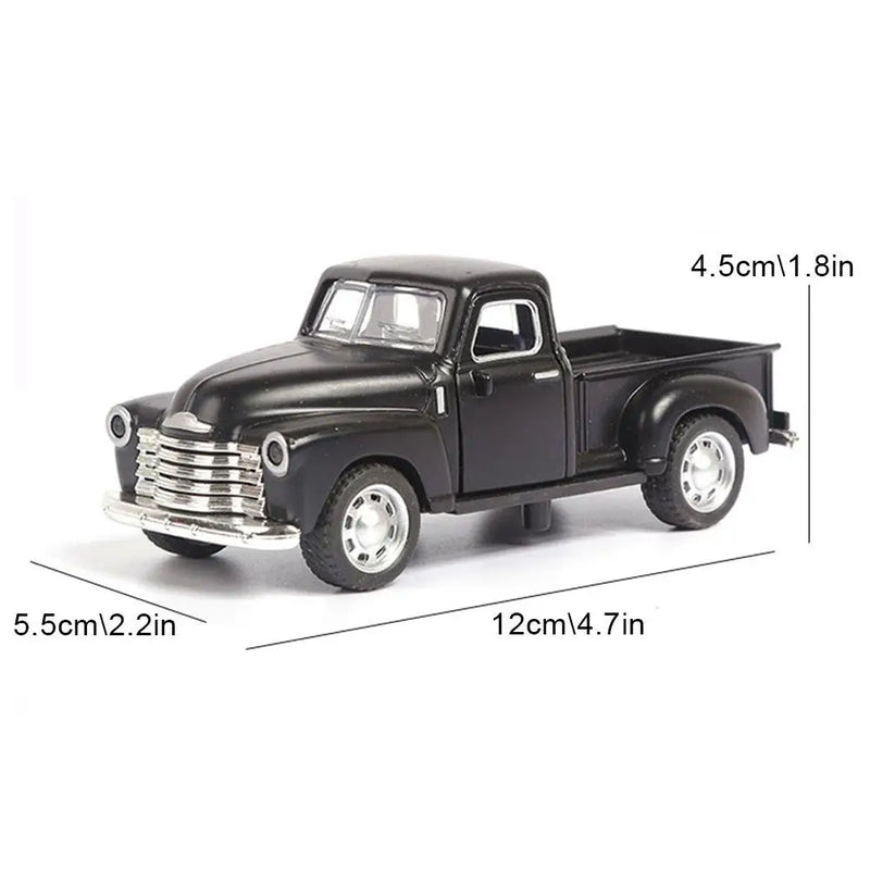 Miniatura Pickups Truck  Clássico Metal Escala 1:32 Coleção de Natal