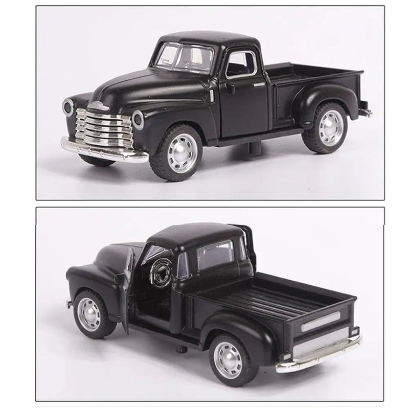 Miniatura Pickups Truck  Clássico Metal Escala 1:32 Coleção de Natal