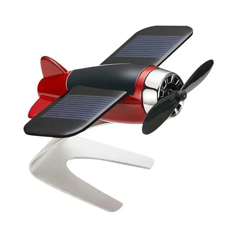 Miniatura Avião Solar Para Decoração de Carro Modelo Original