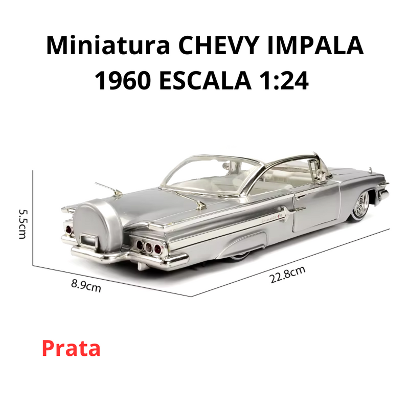 Miniatura CHEVY IMPALA 1960 Escala 1:24